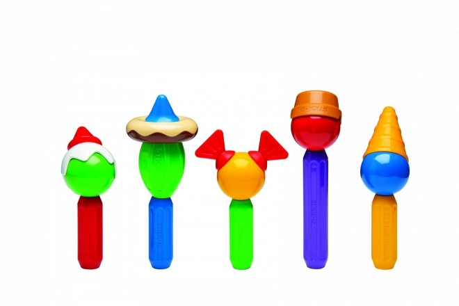 Magnetische Bausteine für Kinder