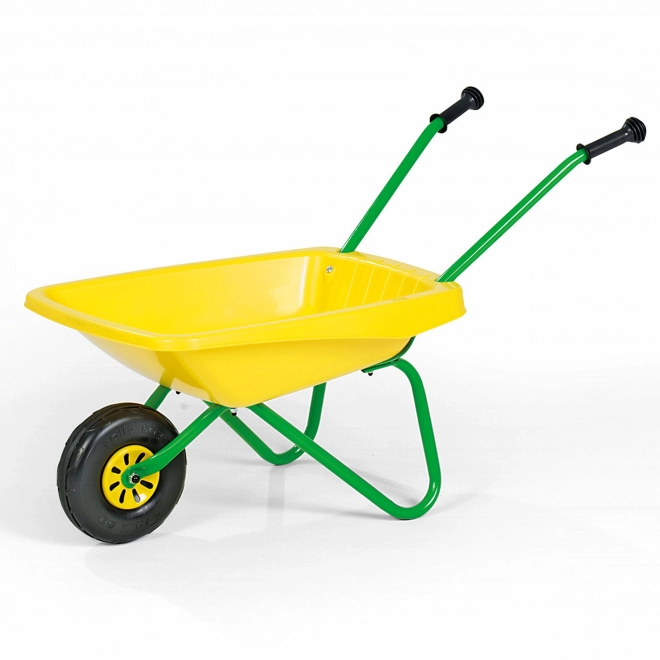 Gelbe Gartenschubkarre für Kinder von Rolly Toys