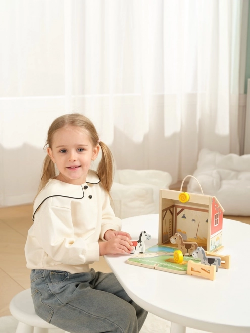 Mein erster Pferdestall für Kinder