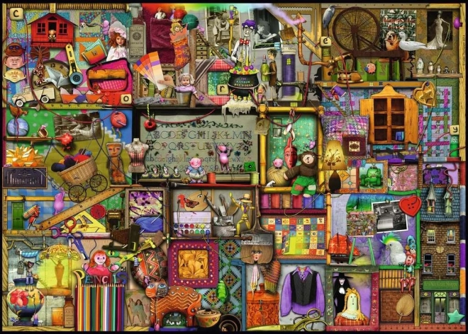 Einzigartiger Schrank Puzzle 1000 Teile von Ravensburger