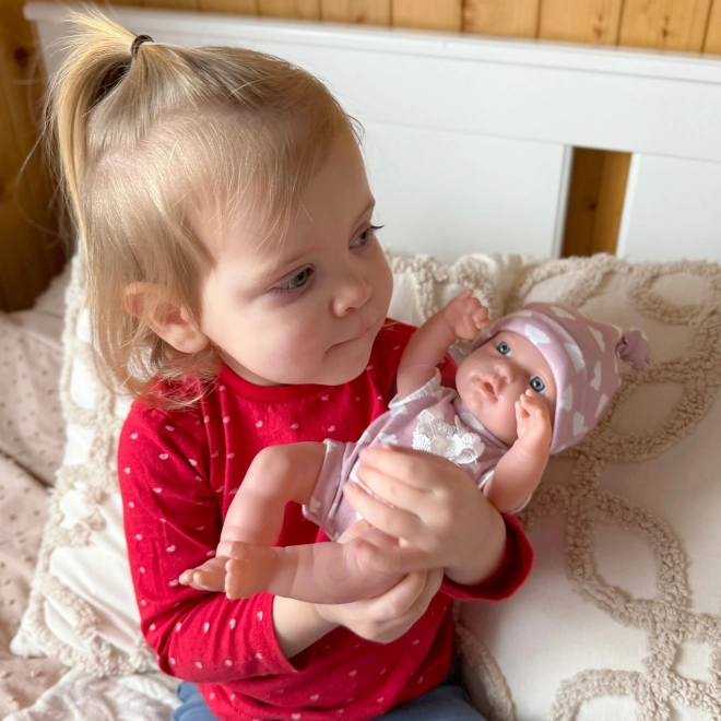 Süße Babypuppe mit Outfit 36 cm von Woopie Royal