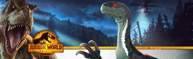 Jurassic World Dinosaurierfigur Megaklauen Angriff mit Sound