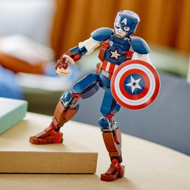 Sammelbare LEGO Figur: Captain America