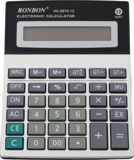 Großes zwölfstelliges Display