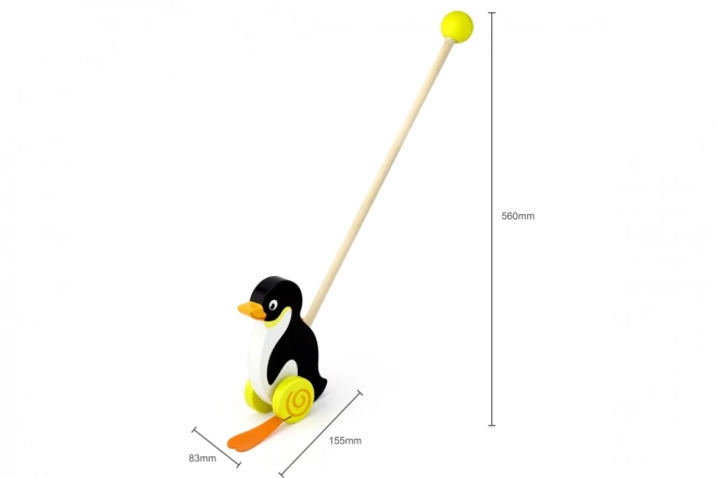 Viga Holzlauflernwagen Pinguin