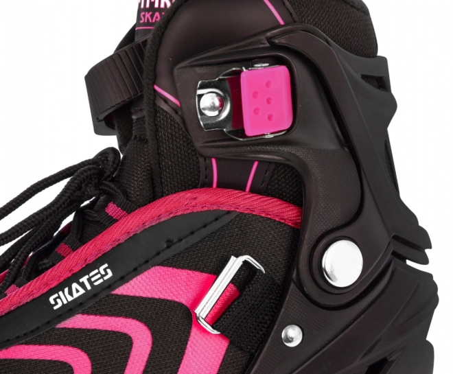 4-in-1 Rollschuhe, Schlittschuhe, Skates Set für Kinder Größe 29-33 Pink – Rosa