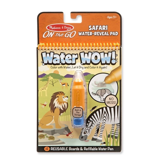 Safari Wasser-Malbuch WaterWow