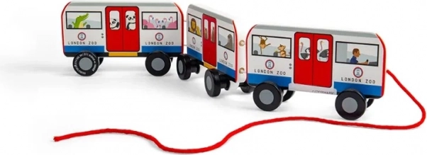Bigjigs Toys Nachziehspielzeug Londoner U-Bahn