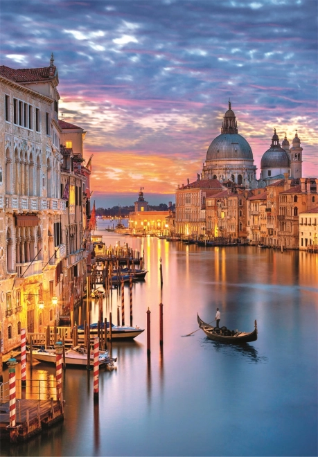 Puzzle Beleuchtetes Venedig 500 Teile