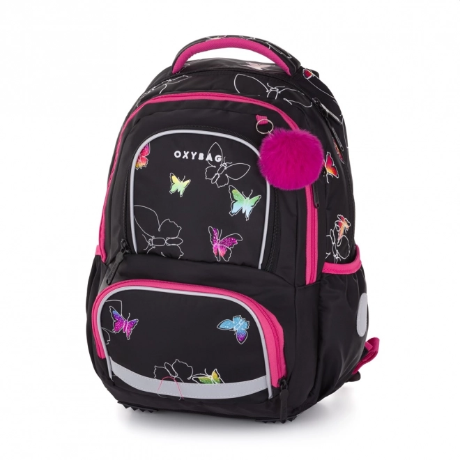 Schulrucksack OXY NEXT Butterfly