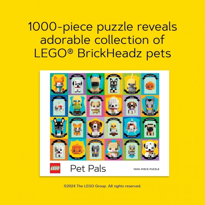 Puzzle LEGO Tierische Freunde 1000 Teile