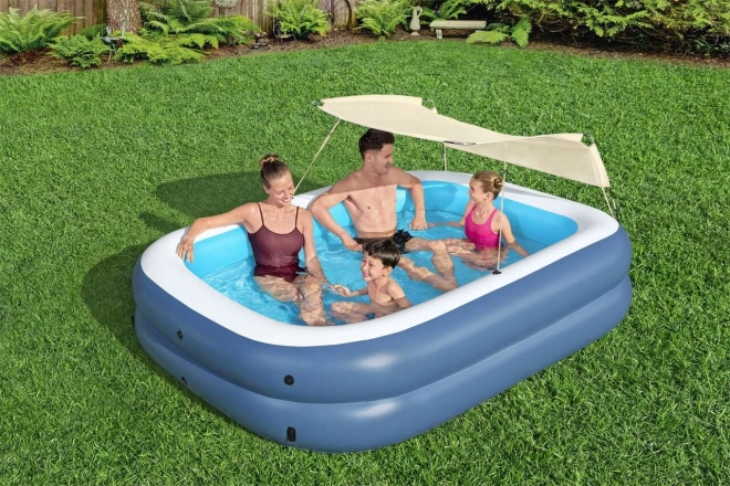 Bestway Familien-Pool mit UV-Schutz und abnehmbarem Sonnendach