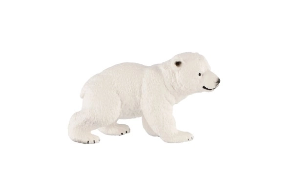 Eisbär Baby Tierfigur aus Kunststoff 6cm