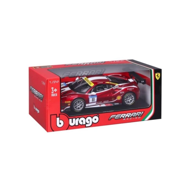 Bburago Ferrari Racing 488 Challenge Modellauto