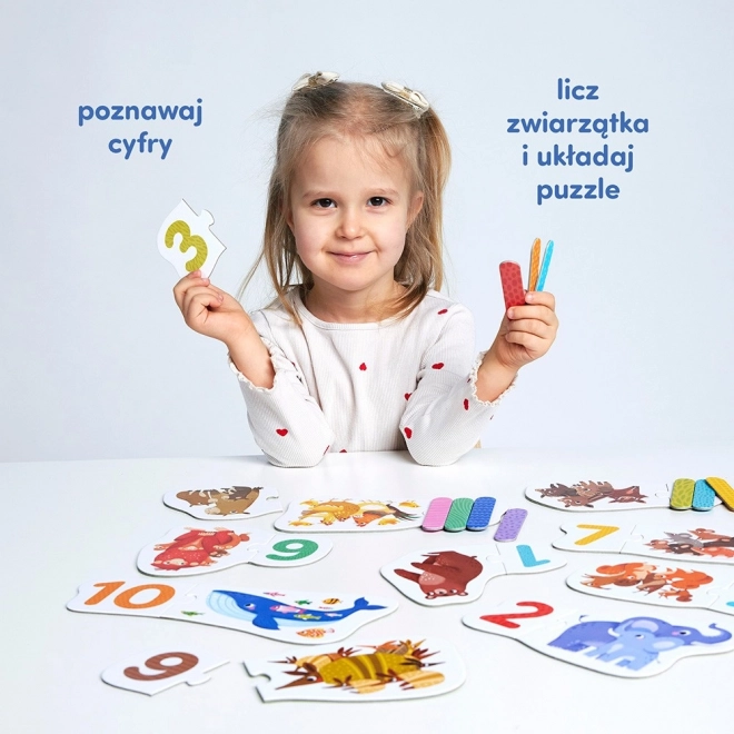 Paarpuzzle - Zahlen