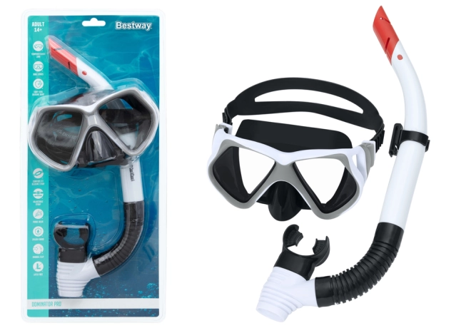 Taucher-Set Weiß mit Maske und Schnorchel von Bestway