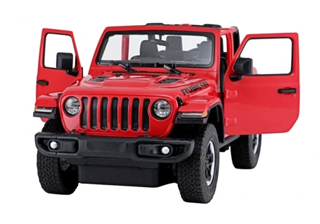 Auto R/C Jeep Wrangler Rubicon 1:14 Rastar – Rot