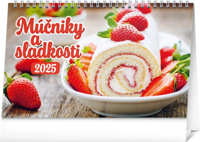 Tischkalender Süssspeisen und Desserts 2025