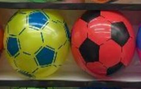 Aufblasbarer Fußball 22 cm