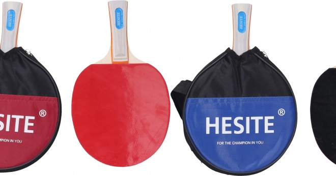 Tischtennisschläger mit Hülle