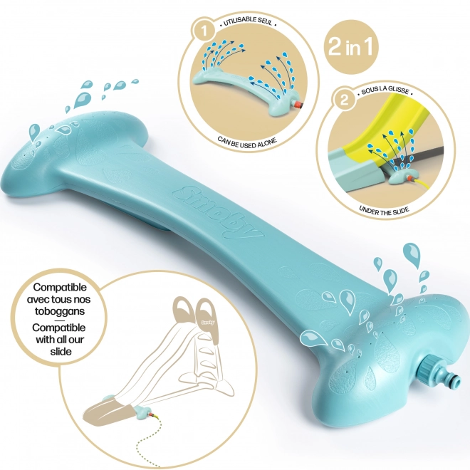 Smoby Splashy Way Wasserspielzeug 2-in-1 für den Garten