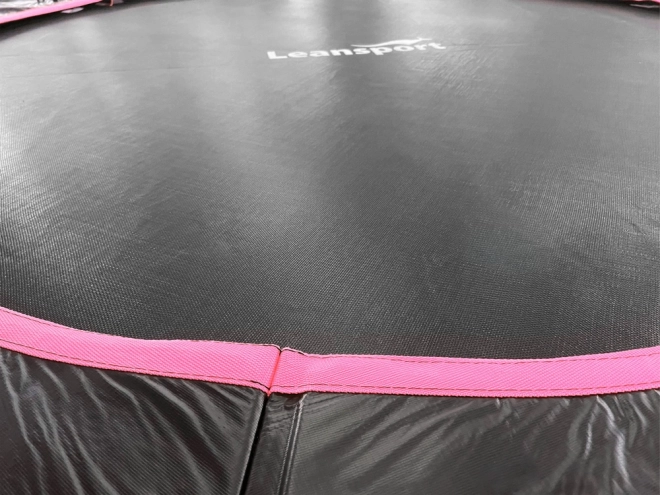 Trampolin LEAN Sport Max 487 cm Schwarz-Rosa