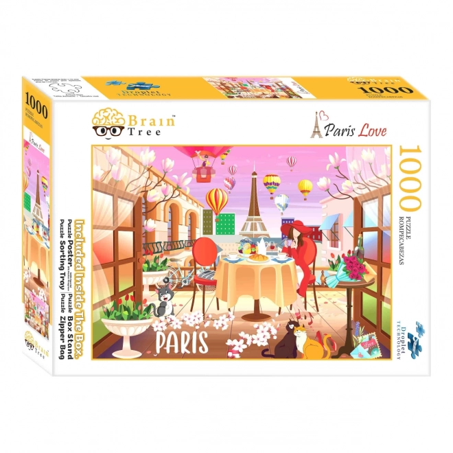 Brain Tree Puzzle Liebe aus Paris 1000 Teile