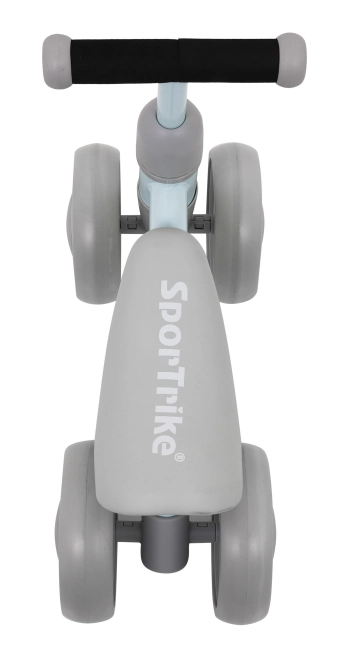 Lauflernrad PettyTrike Weiß 4-rädriger SporTrike Kinderfahrzeug – Blau