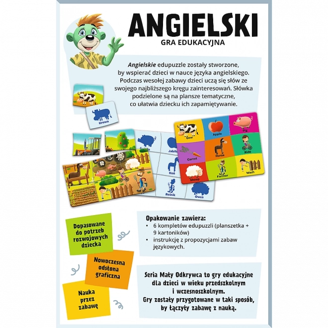 Kleiner Entdecker - Lernspiel Englisch Trefl