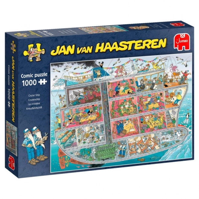 JUMBO Puzzle JvH Kreuzfahrtschiff 1000 Teile