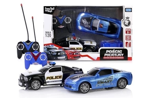 Set von zwei R/C Autos für Jungen