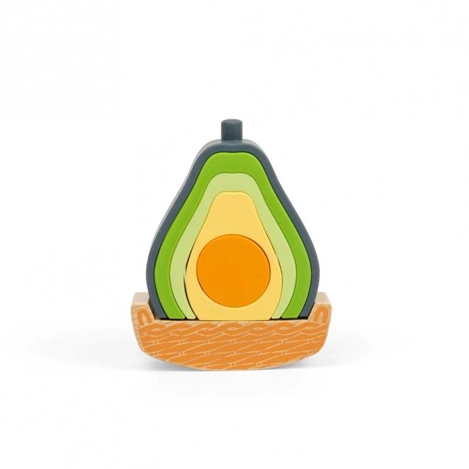 Bigjigs Toys Balanzierspiel Avocado