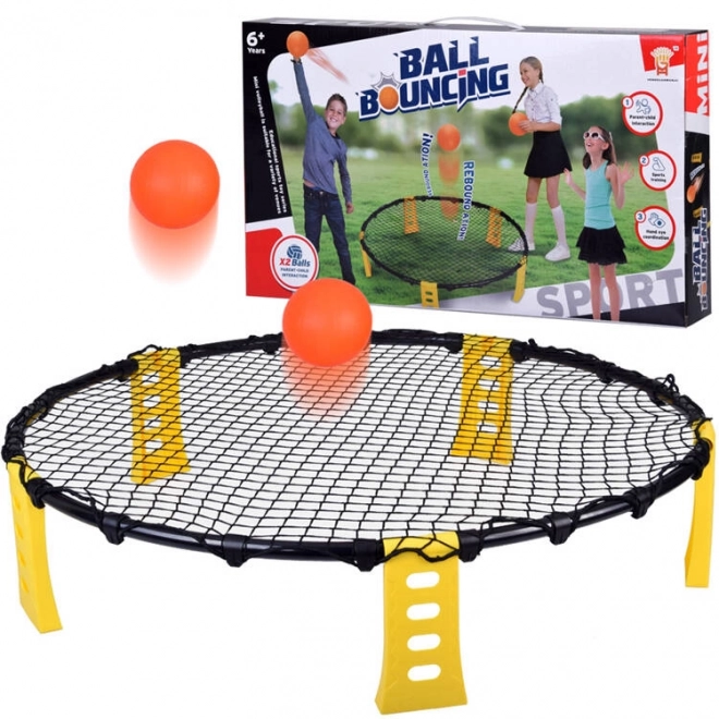 Smash Ball Kinderspiel-Set mit Trampolin