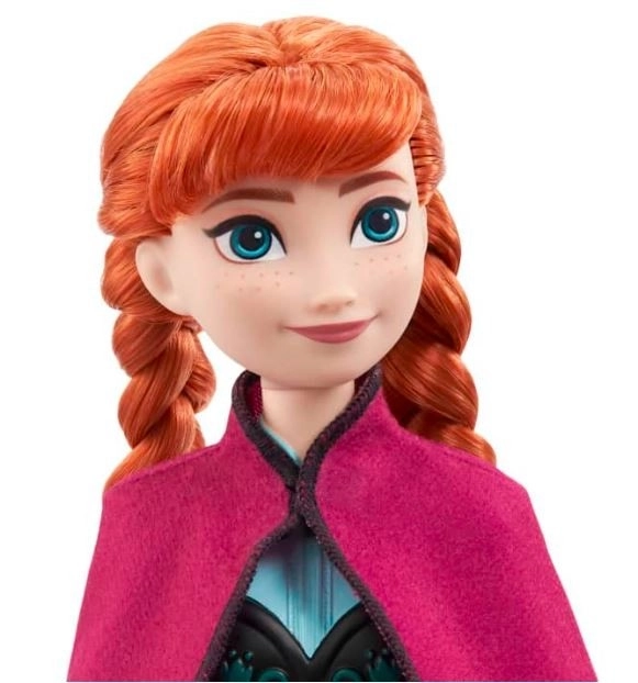 Disney Frozen Elsa Puppe – Anna in blau-schwarzem Kleid