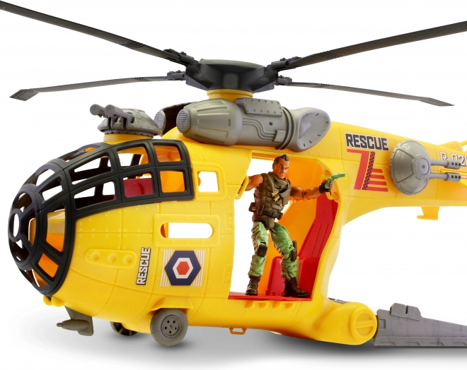 The Corps! Helikopter Nightwing mit Figur und Comic