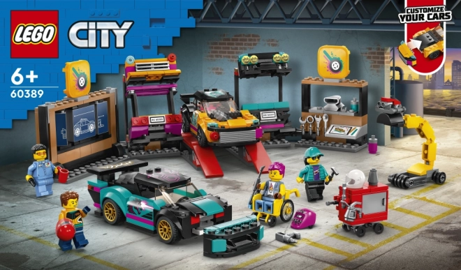 Lego City Autowerkstatt Tuning Werkstatt