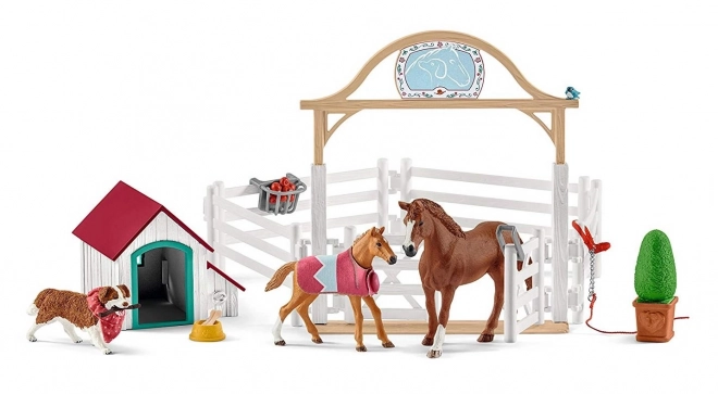 Schleich Horse Club: Gäste Pferde mit Hündin Ruby