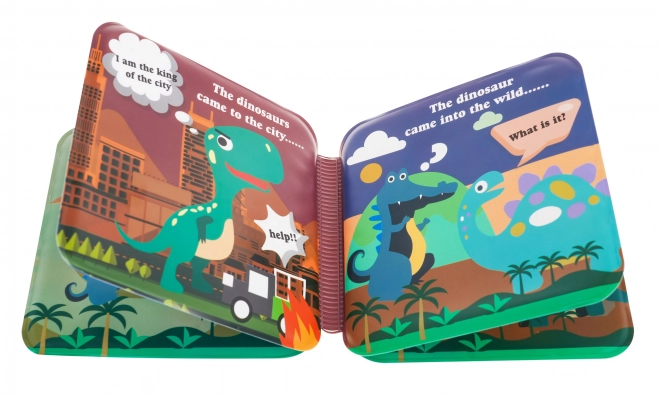 Dinosaurier Fingerpuppen Set mit Buch