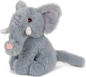 Plüschsitzender Elefant 17 cm – kuschelweicher Freund für Babys