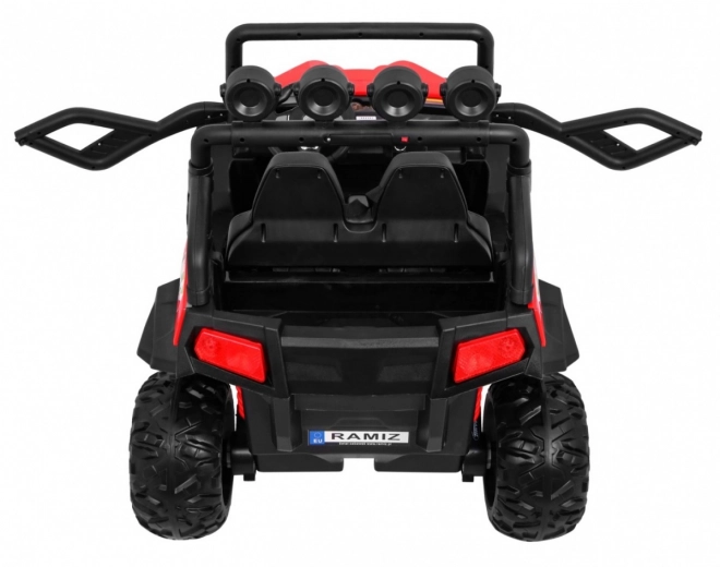Elektrisches Kinderauto 4x4 mit Polsterung, MP3 und Lichteffekten