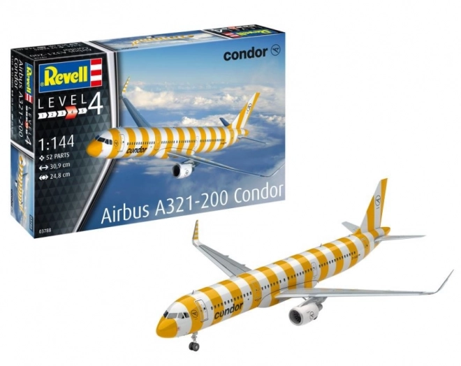 Flugzeugmodell Airbus A321-200 Condor 1:144
