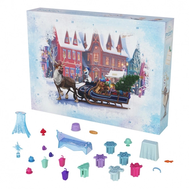 Frozen Adventskalender mit kleinen Puppen 2024