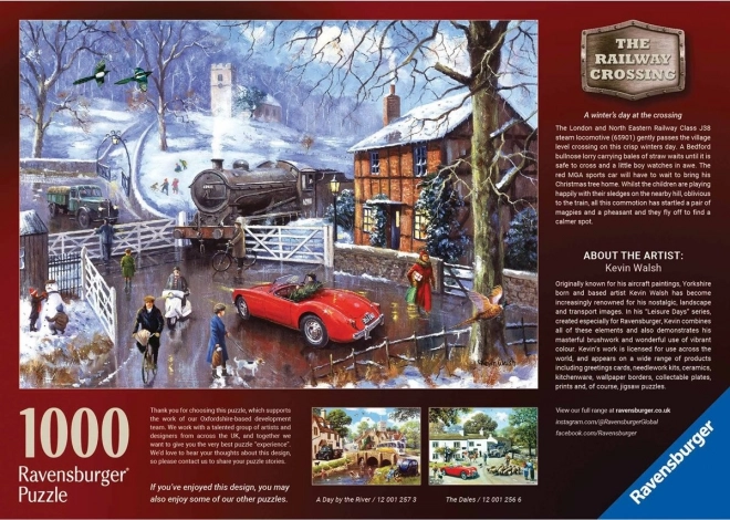 Ravensburger Eisenbahnkreuzung Puzzle 1000 Teile