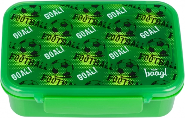 Baagl Brotbox Fußball mit Fächern