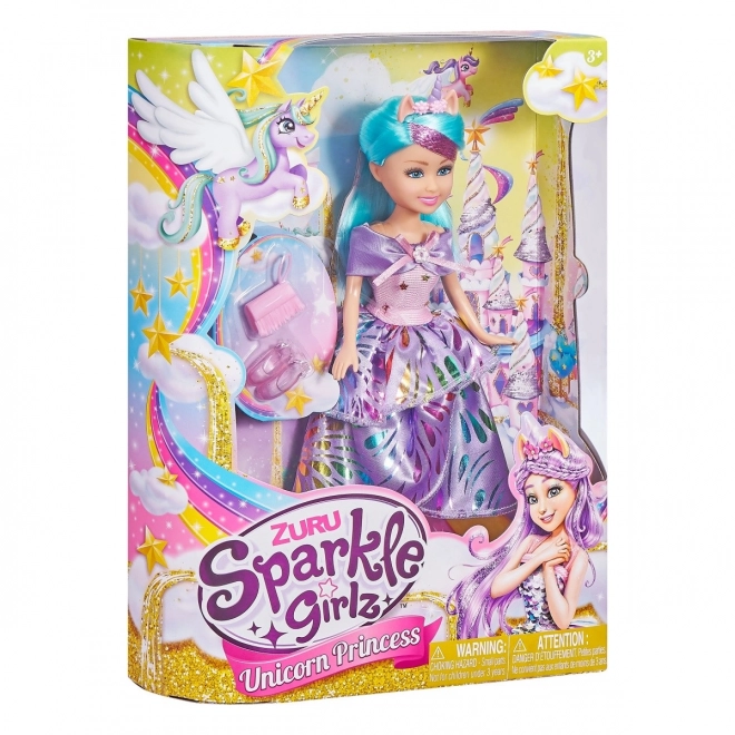 Sparkle Girlz Prinzessin mit Einhorn 26,7 cm