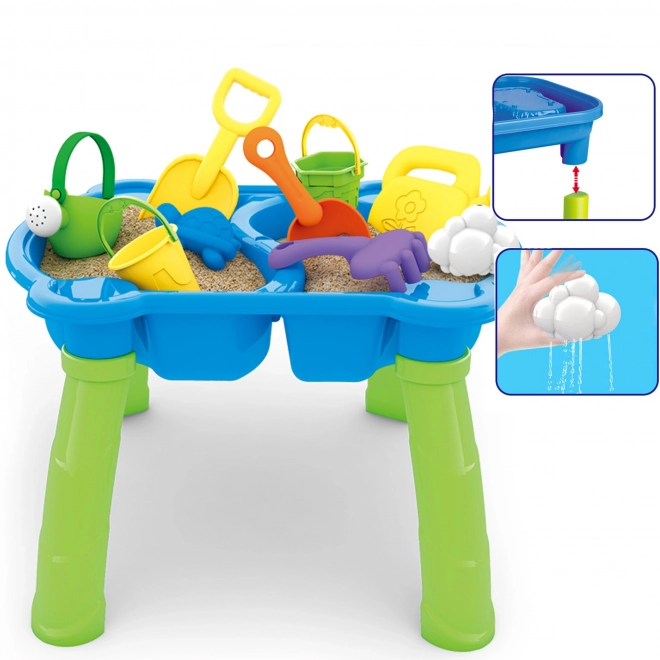 Woopie Tisch für Sand und Wasser 2in1