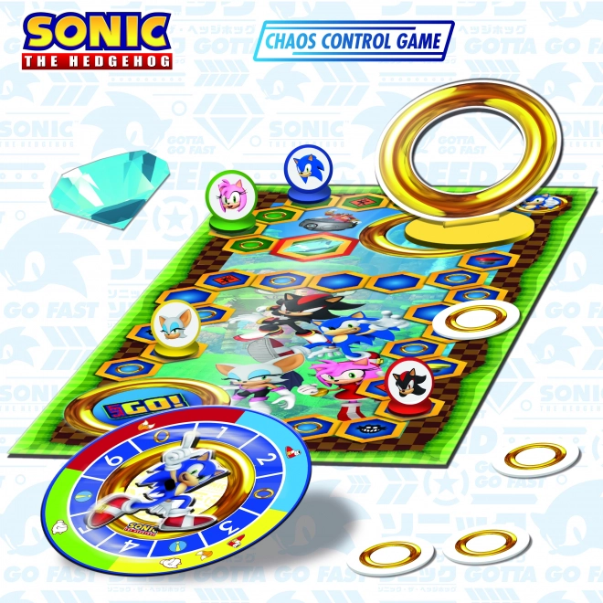 Lisciani Brettspiel Sonic und die Chaos Smaragde