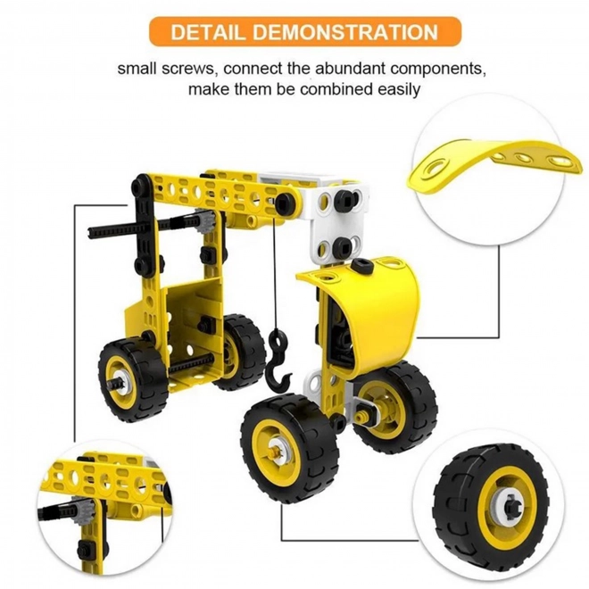 Konstruktionsset 8-in-1 Fahrzeuge