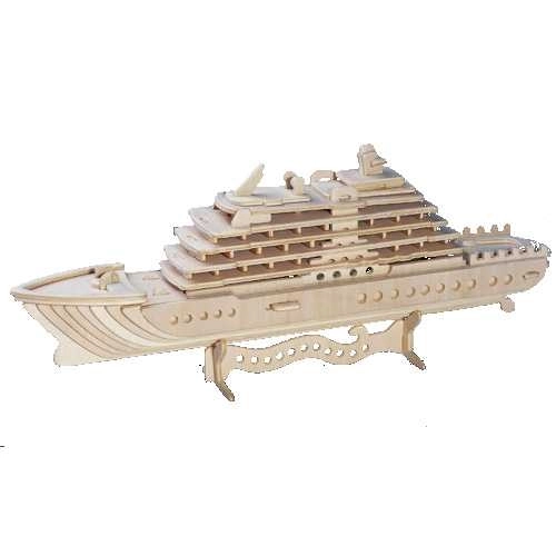 Luxus Yachta Holz 3D Puzzle