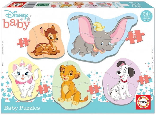 Baby Puzzle Disney-Tiere Set von Educa